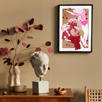 Artprint Poster DAUGHTERS OF EDEN von ODE TO AYVI