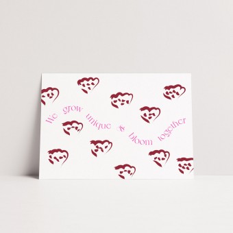 Karte BLOOM (white) von ODE TO AYVI