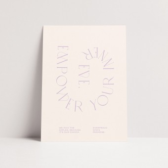 Karte EMPOWER YOUR INNER EVE von ODE TO AYVI