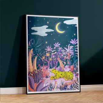 The Naughty District - Print »Oasis«, DINA3