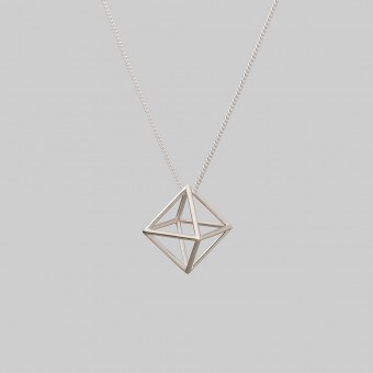 Teresa Gruber Anhänger
"platonic solids- Oktaeder", 925 Silber