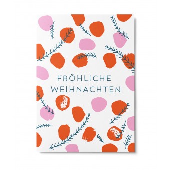 UNTER PINIEN – Fröhliche Weihnachten – Postkarte
