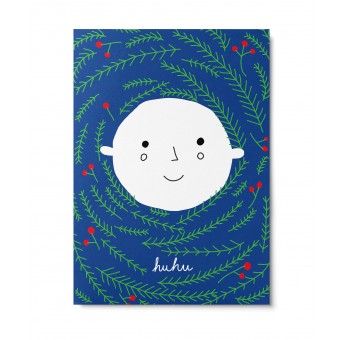 UNTER PINIEN – huhu – Postkarte