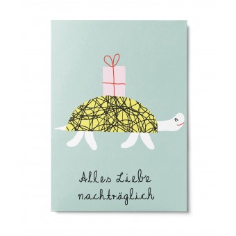 UNTER PINIEN – Schildkröte – Postkarte