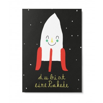 UNTER PINIEN – Rakete – Postkarte