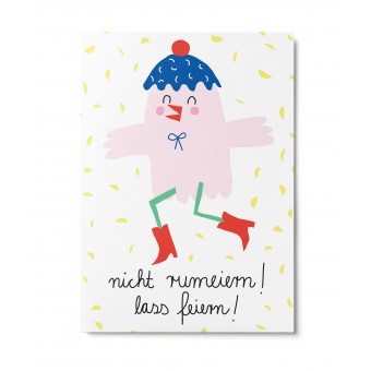UNTER PINIEN – Partyküken – Postkarte