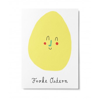 UNTER PINIEN – frohe Ostern – Postkarte