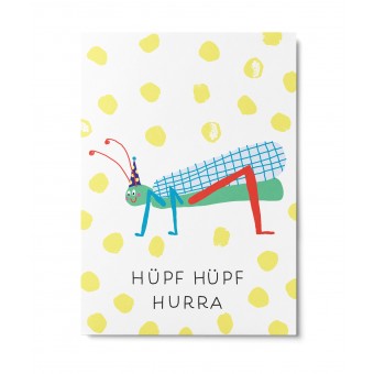 UNTER PINIEN – Hüpf Hüpf Hurra – Postkarte