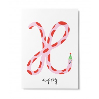 UNTER PINIEN – happy – Postkarte