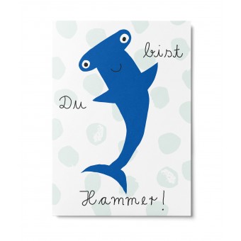 UNTER PINIEN – hammer – Postkarte