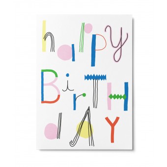 UNTER PINIEN – Geburtstag – Postkarte
