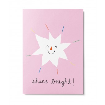 UNTER PINIEN – shine bright – Postkarte UNTER PINIEN – shine bright – Postkarte