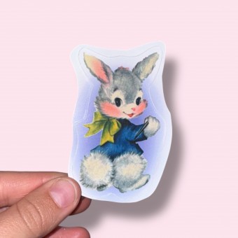 FUNNY BUNNY Vinyl Sticker - The Propcorner