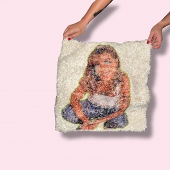 BRITNEY Vegan Sheep Teddy Pillow - The Propcorner