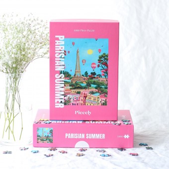 Piecely Parisian Summer Puzzle, 1000 Teile