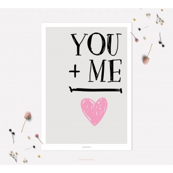 designfeder | Poster You + Me