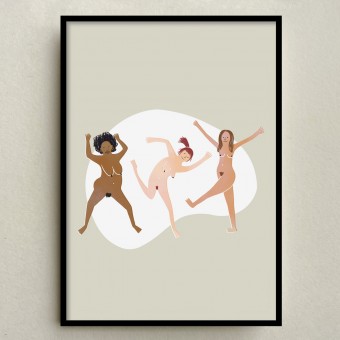 Farina Kuklinski • Poster 30x40cm • Happy Women