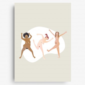 Farina Kuklinski • Poster A4 • Happy Women