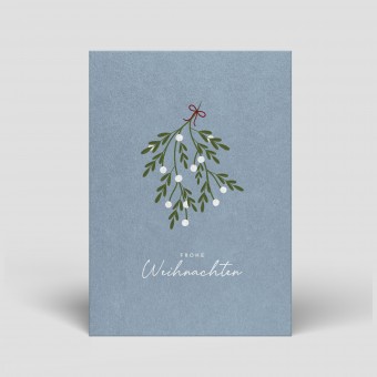 Postkarte - Weihnachten - Großer Zweig - Nr. 67 - Naturbedacht