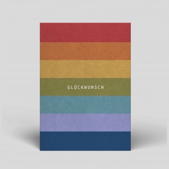 Postkarte - Regenbogen - Nr. 22 - Naturbedacht