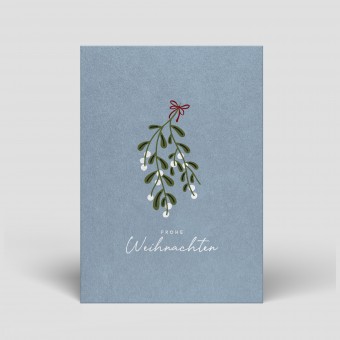 Postkarte - Weihnachten - Großer Zweig - Nr. 67 - Naturbedacht