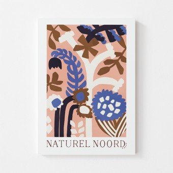 Naturel Noord Poster 50 x 70 - Blumen Potpurri