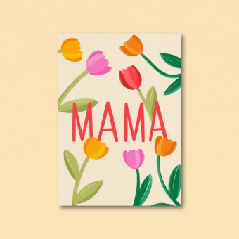 Mama / Postkarte A6 / Svea Hansohn Illustration