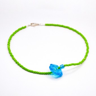 »Crystal Blue« - Kette von pinapina