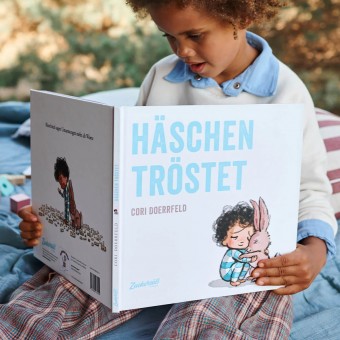 "Häschen tröstet"  Kinderbuch vom Zuckersüß Verlag