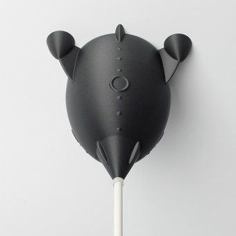 canopie® - Lampenbaldachin – Rakete Mattschwarz