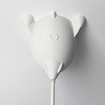 canopie® - Lampenbaldachin – Rakete Gipsweiß