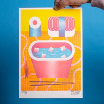 Martin Krusche - Risographie »Miso«, 21x29,7cm