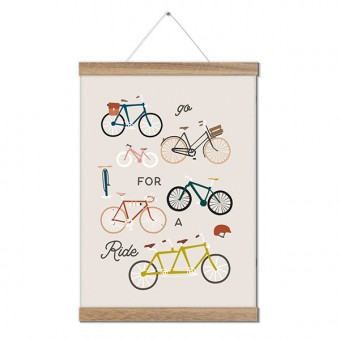 Roadtyping Art Print Go for a Ride (30x40cm)