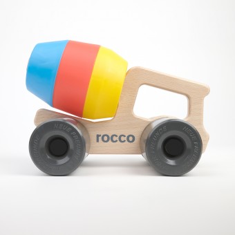 ROCCO - Betonmischer mit 3 Sandformen von Neue Freunde
