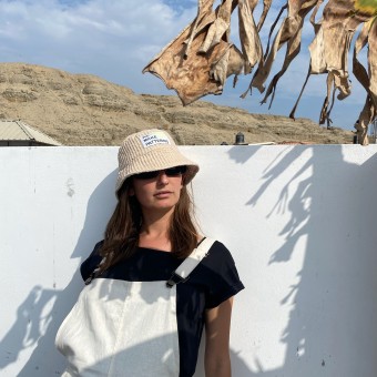 We Make Patterns - Bucket Hat Beige
