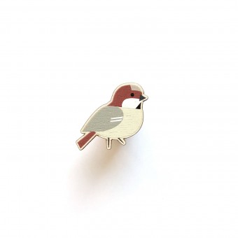 sonst noch was? Holzpin "Spatz"