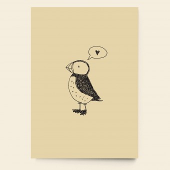 sonst noch was? Postkarte "Taucher-Liebe"