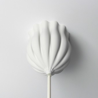 canopie® - Lampenbaldachin – Samenkapsel Gipsweiß