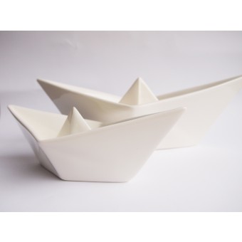moij design Origami Schiffchen Schale 'bootje' 