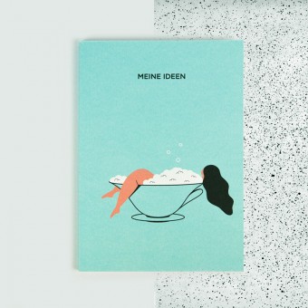 Ela Gabriela Design Notizbuch "Meine Ideen"