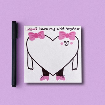 Notizblock I have my sh*** together ✿ Jenne Grassmann
