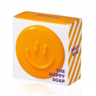 THE HAPPY SOAP - Smiley-Seife in orange