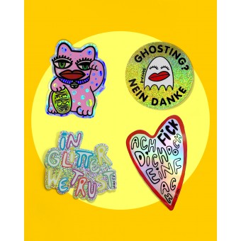 Sticker Bundle Sprüche von DV×NG TH×NGS