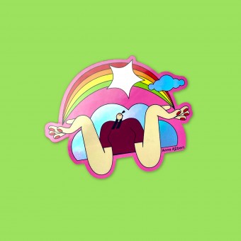 Anne Albert – Sticker