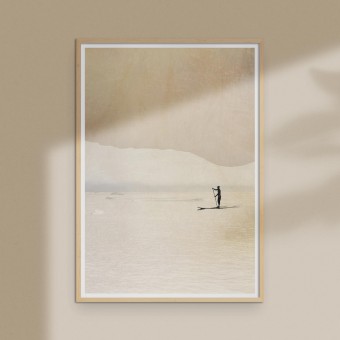 Amy & Kurt Berlin A4 Artprint "Stand up Paddler"