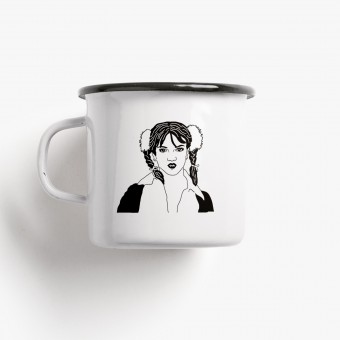 typealive / Emaillebecher Tasse / Hit Me