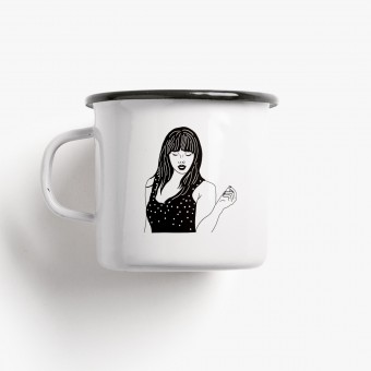 typealive / Emaillebecher Tasse / Look