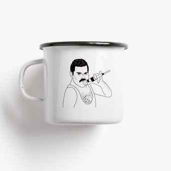 typealive / Emaillebecher Tasse / Rock You
