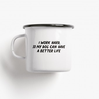 typealive / Emaillebecher Tasse / Better Life