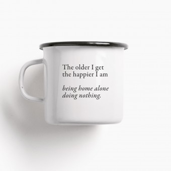 typealive / Emaillebecher Tasse / Doing Nothing